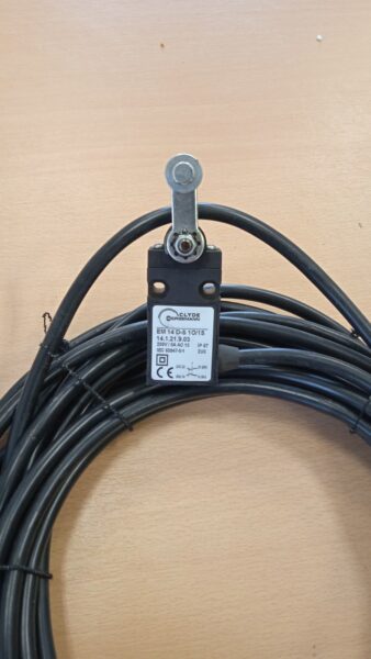 CLYDE BERGEMANN NEW POSITION SWITCH WITH CABLE 10M. EM 14 D-S 1O-1S