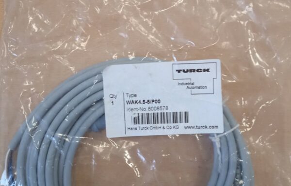 Turck Sensor Cable  WAK4.5-5/P00